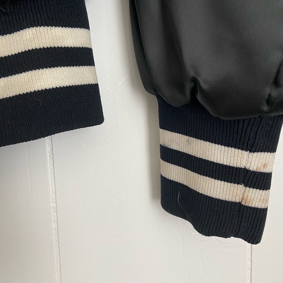 RARE - Vintage 1970s ELVIS IN CONCERT - Black Satin Tour Jacket - EXTRA LARGE - Picture 5 of 7